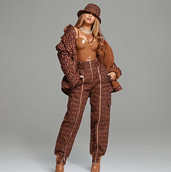 Adidas x Ivy Park Monogram Zipper Pants